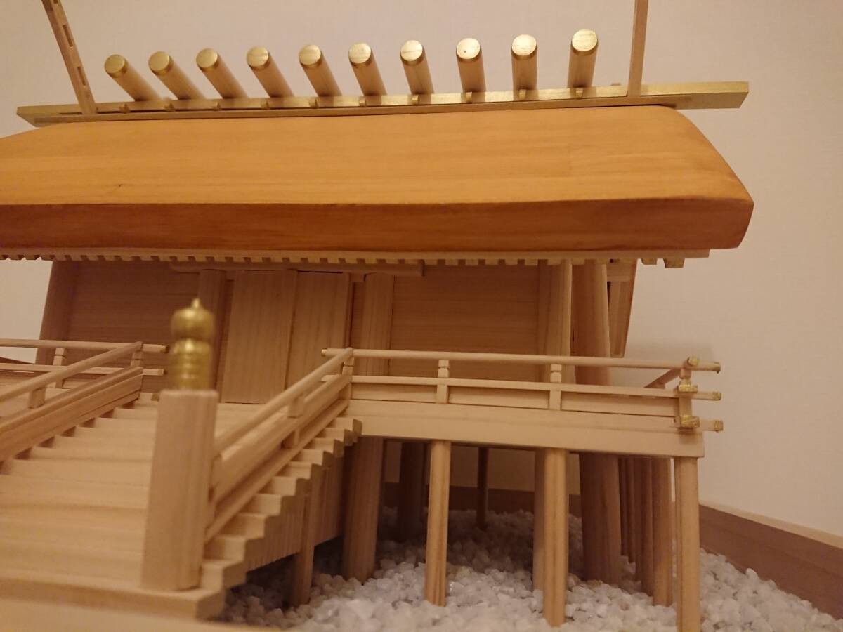 神明造り神社(模型) 32番 人文、社会 神明造り神社(模型) 32番 人文、社会