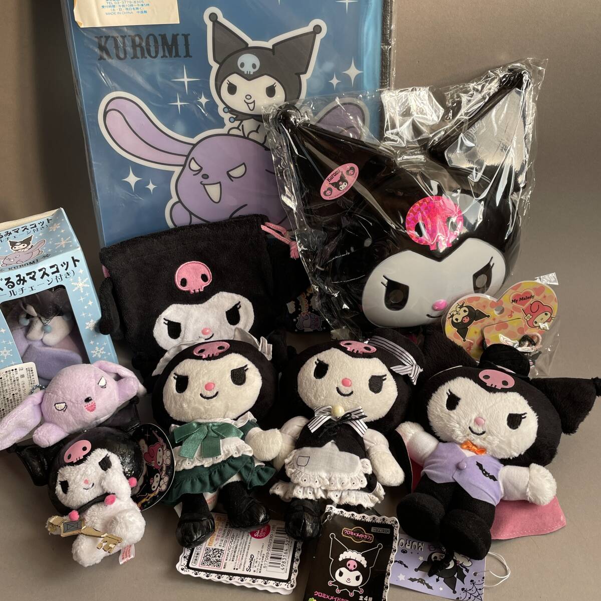 MS2184 コレクター放出品 クロミ バク ぬいぐるみ 雑貨 まとめて MS2184 コレクター放出品 クロミ バク ぬいぐるみ 雑貨 まとめて