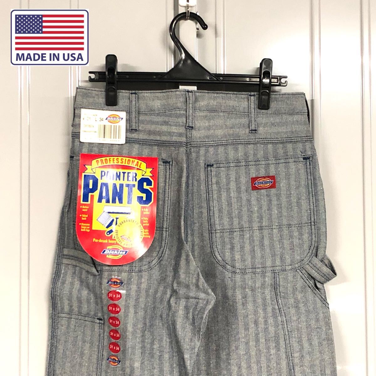 デッドストック 】 Dickies USA製 ペインターパンツ 80S デッドストック 】 Dickies USA製 ペインターパンツ 80S