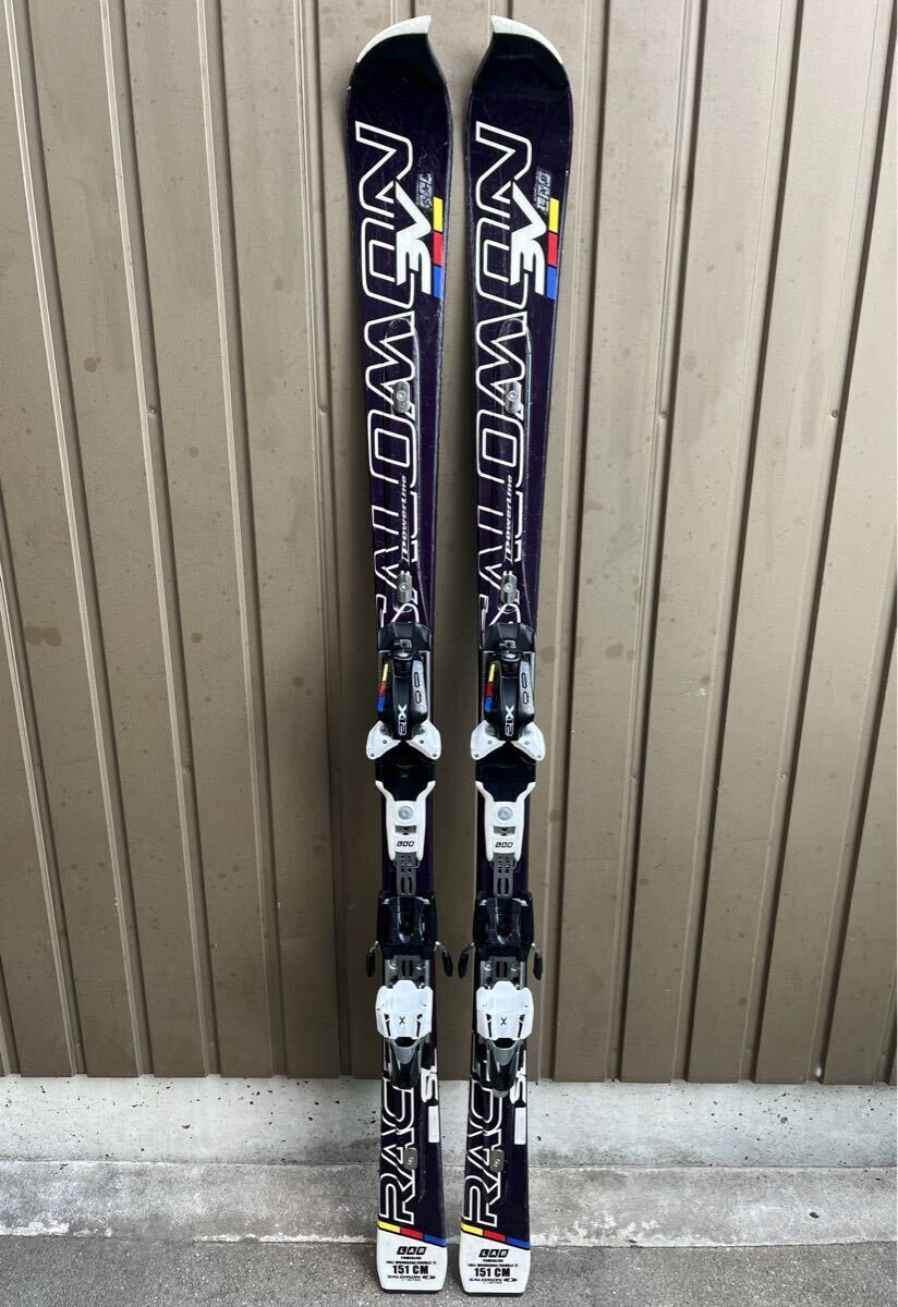 サロモン (SALOMON) 3V RACE SL スキー板 151cm ビンディング サロモン X12