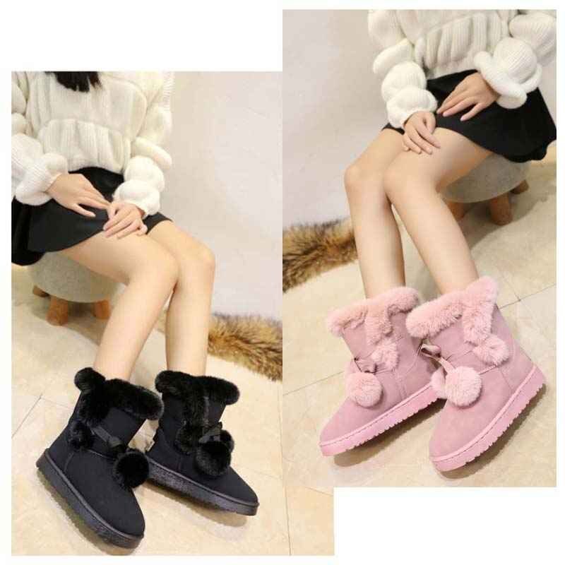  shoes mouton manner boots Short reverse side boa reverse side nappy slip prevention .... fur soft 38 gray 