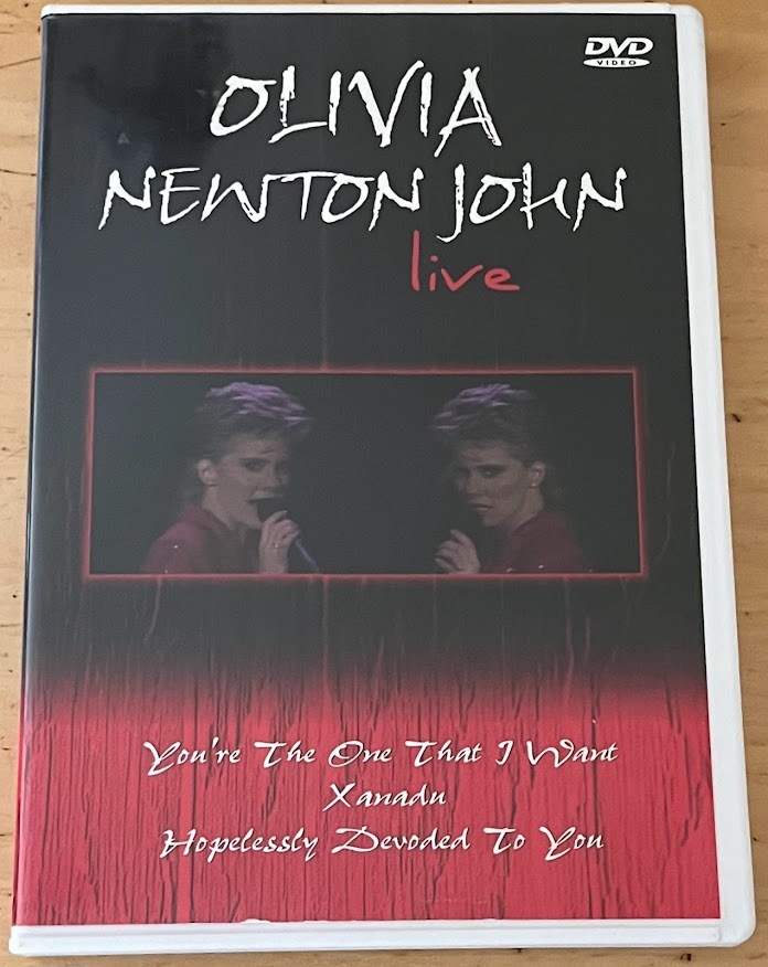 Olivia Newton-John オリビア・ニュートン・ジョン Live 1982 DVD 中古 POPS ライヴ映像