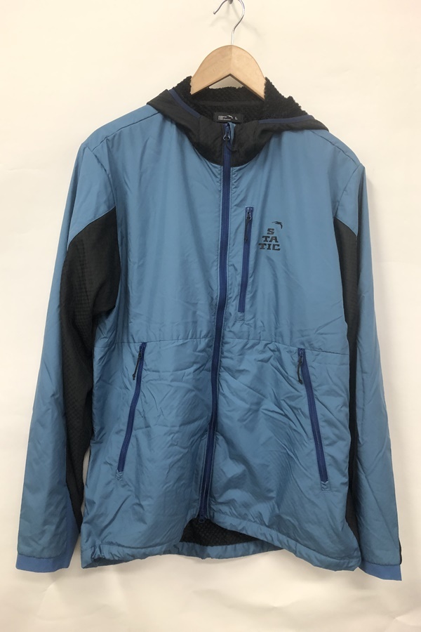 【送料無料】東京)◇STATIC スタティック ADRIFT HOODY WITH SHELL Smoke Blue 2023 サイズL