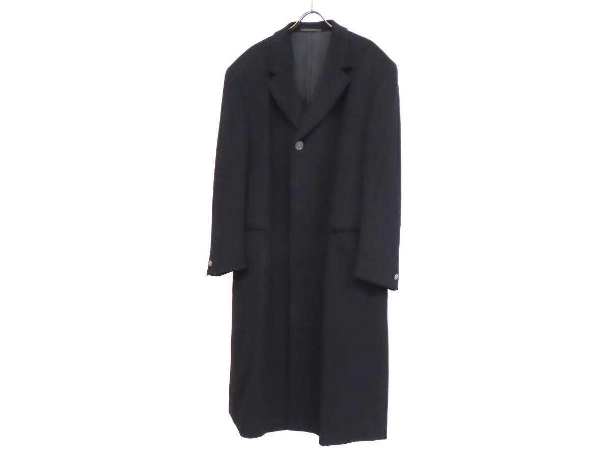 GIANNI VERSACEチェスターコート52ブラック GIANNI VERSACEチェスターコート52ブラック