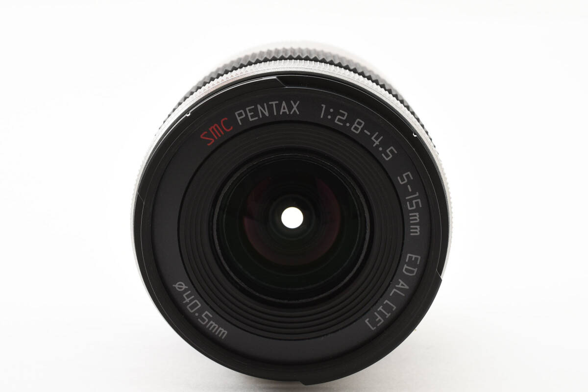 超美品 ペンタックス 02 5-15mm F/2.8-4.5 非球面レンズ シルバー Pentax 545