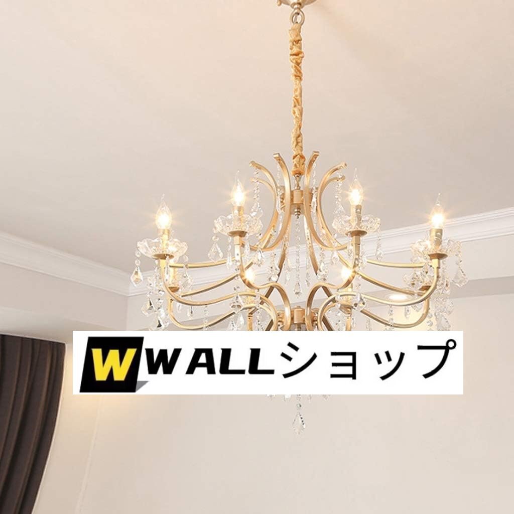  Северная Европа LED crystal люстра retro Gold люстра living runte задний .. кабинет кухня обеденный салон 8 лампа. 