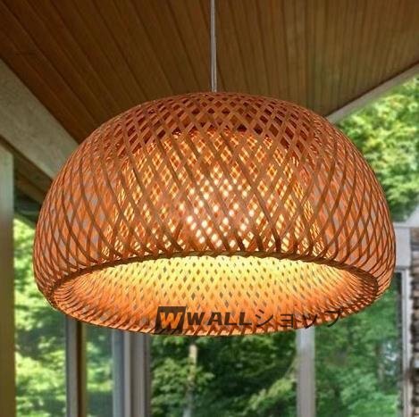 人気推薦 竹のあかり」ペンダントライト 1燈 希少 ヴィンテージ/照明 和モダン イサムノグチ 北歐 ス ランプ