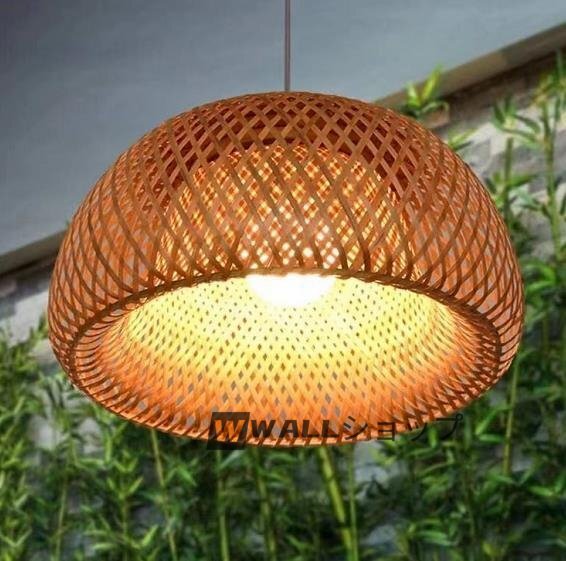 人気推薦 竹のあかり」ペンダントライト 1燈 希少 ヴィンテージ/照明 和モダン イサムノグチ 北歐 ス ランプ