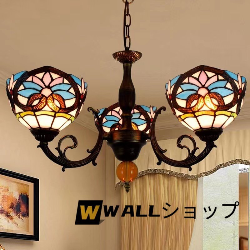 スンドランプ 花柄 レトロな雰囲気がおしゃれヴィンテージ テ天井照明 テー★ シャンデリア