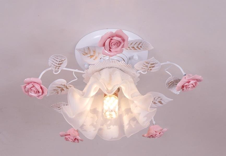 新入荷★極上質(zhì)★可愛(ài)いアンティーク調(diào)薔薇シャンデリア 天井照明 ペンダントライト