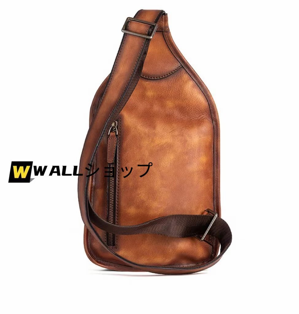  body bag men's original leather 2way vertical diagonal .. shoulder bag cow leather stylish bicycle bag leather one shoulder casual 