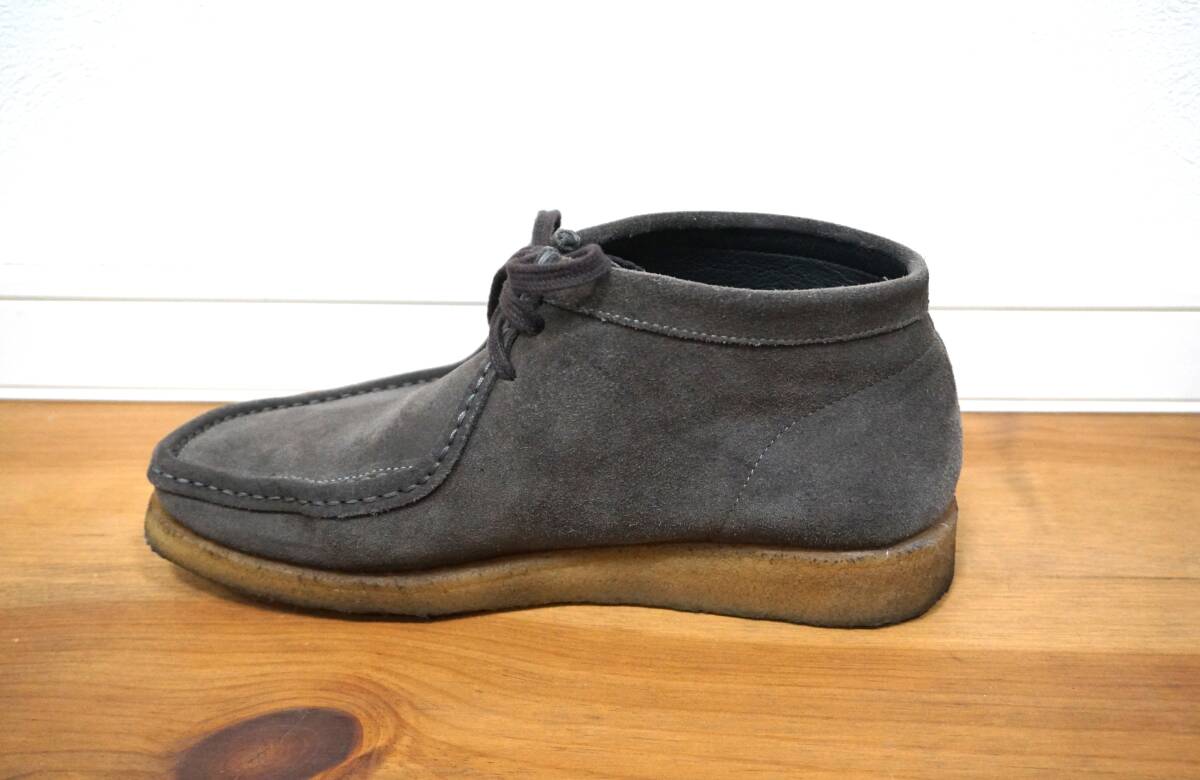 steven alan別注Padmore＆Barnes ORIGINAL SUEDE GREY 8 26.5cm位 _画像6