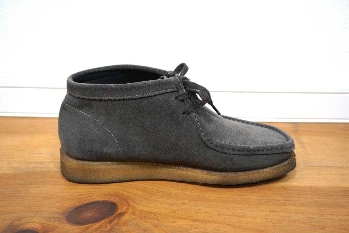 steven alan別注Padmore＆Barnes ORIGINAL SUEDE GREY 8 26.5cm位 _画像5