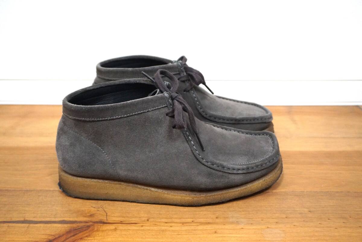 steven alan別注Padmore＆Barnes ORIGINAL SUEDE GREY 8 26.5cm位 _画像4