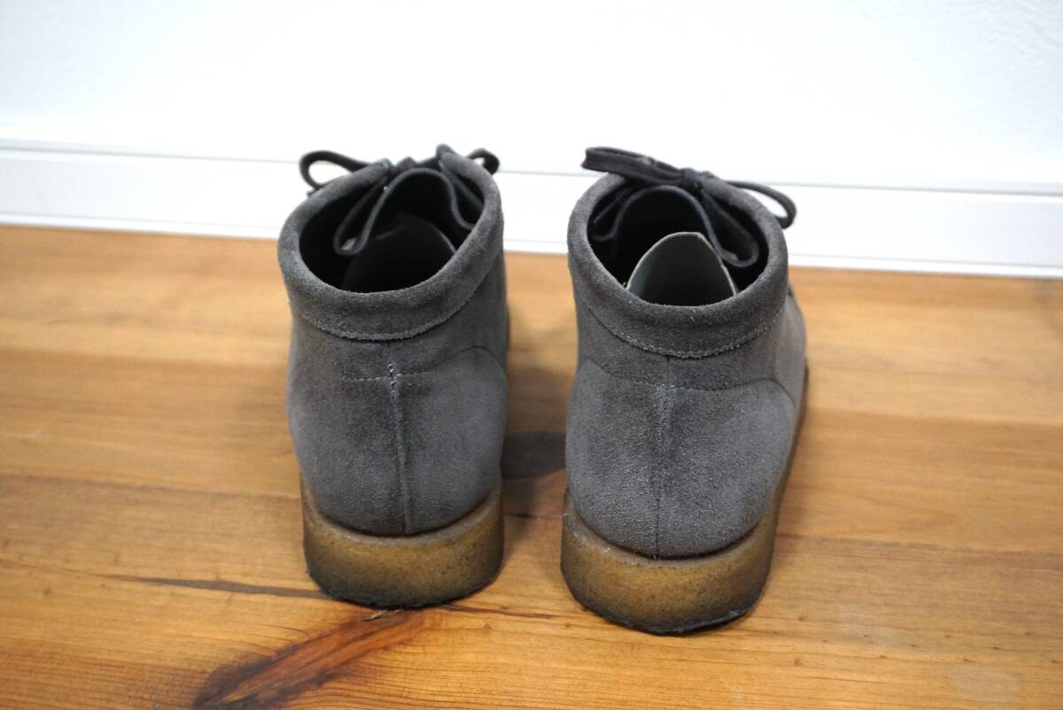 steven alan別注Padmore＆Barnes ORIGINAL SUEDE GREY 8 26.5cm位 _画像7