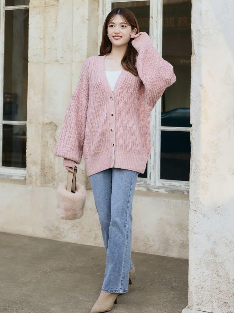 【新品】LANTINAM★ランティナム★定価15000★カーディガン★a653