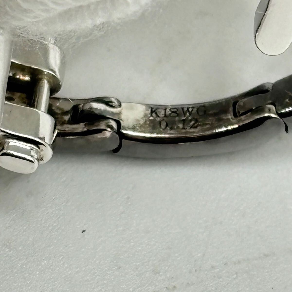 E-NO'S project イーノス メンズ リング 指輪 K18WG ホワイト