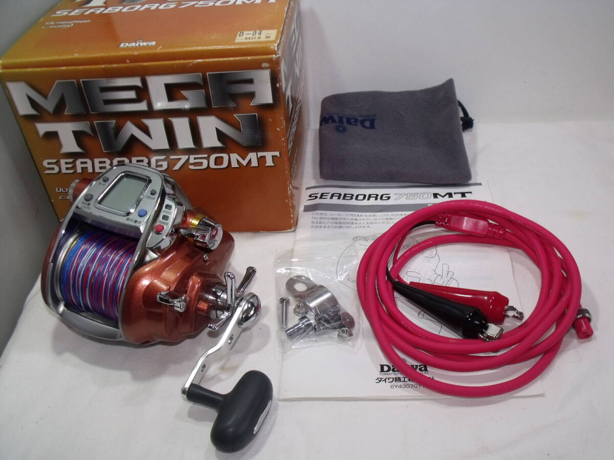 ダイワ(DAIWA) シーボーグ 750MT 使用時間少【中古良品】SEABORG メガツイン 深場 大物釣り キンメダイ マグロ