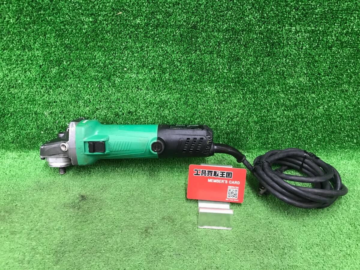 【中古品】★　HiKOKI (ハイコーキ)　電気ディスクグラインダ G10SL6　ITTTM1FHBRAW