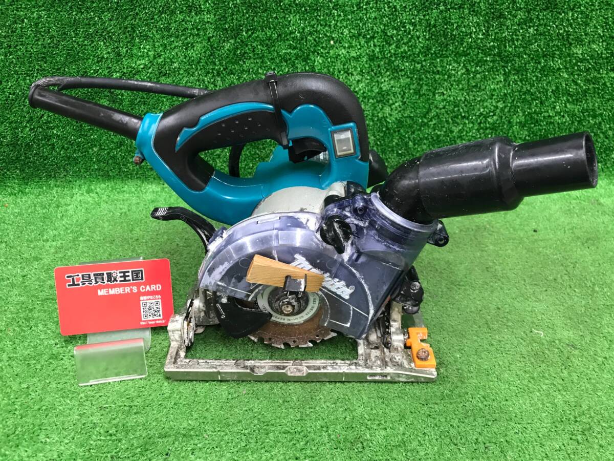 【中古品】★makita(マキタ) 100㎜防じんマルノコ 集じん機接続専用 チップソー別売 KS4000FXSP　ITGQI77RV042