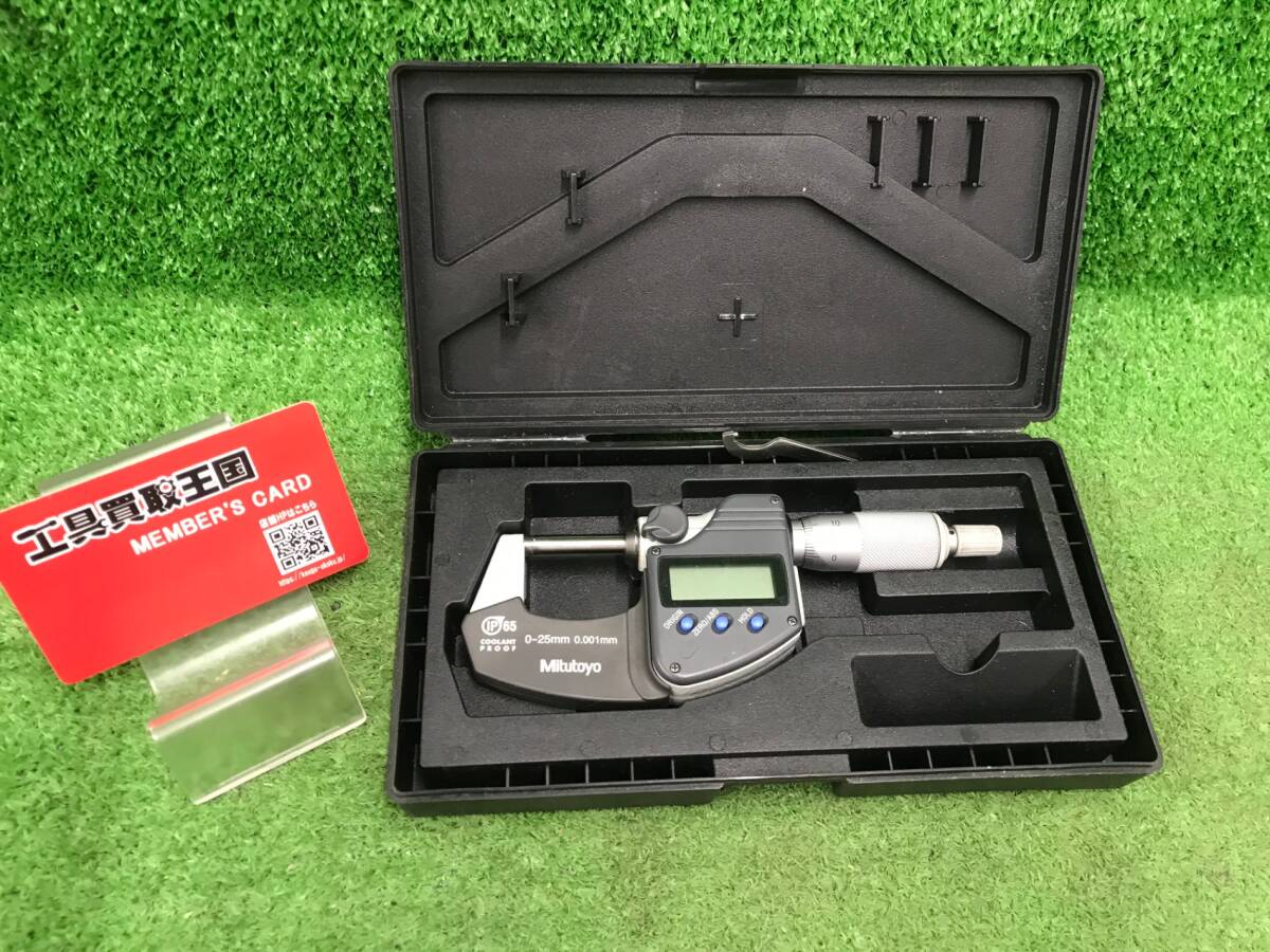 【中古品】ミツトヨ ラジタル外側マイクロメ-タ- MDC25MJ　/IT0KC4M4MI90