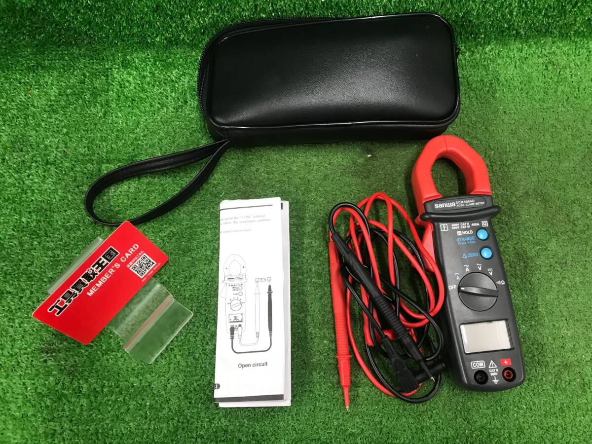 【中古品】★SANWA(サンワ) デジタルクランプメータ DCM400AD　/ITTVZ7OH3E4G