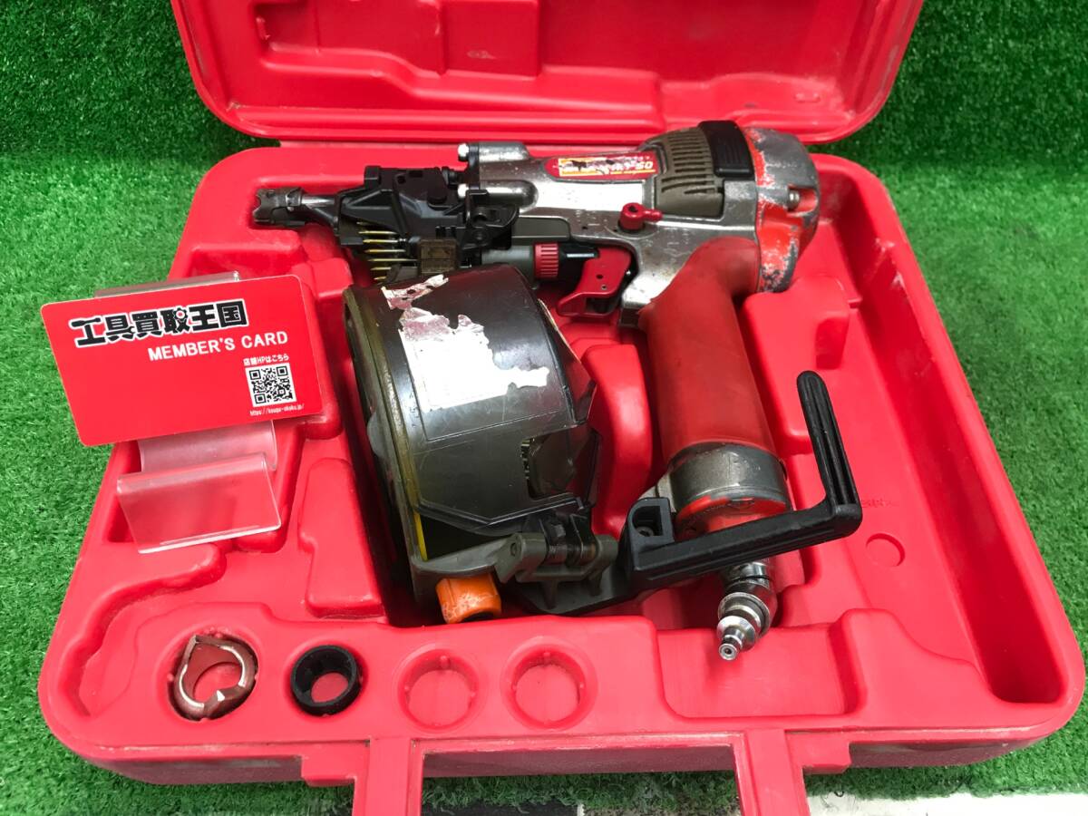 【中古品】★MAX(マックス)　50mm高圧釘打機 HN-50　IT3PKDS17CEC