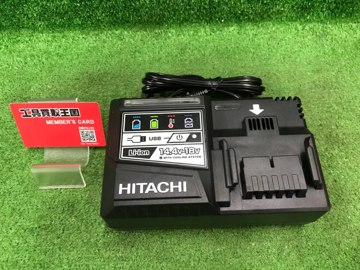【中古品】★HiKOKI(旧日立工機) 急速充電器 UC18YSL3　ITHZGW2UGW78