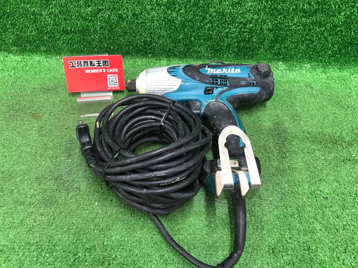【中古品】★makita(マキタ) 100vソフトインパクトドライバ 6963　IT8WP4IXJJ4C