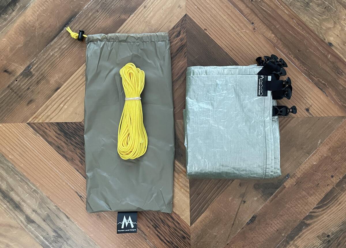 Mountain Laurel Designs SUPER MONK FLAT TARP 5DCF ver MLD Mountain Laurel Designs SUPER MONK FLAT TARP 5DCF ver MLD