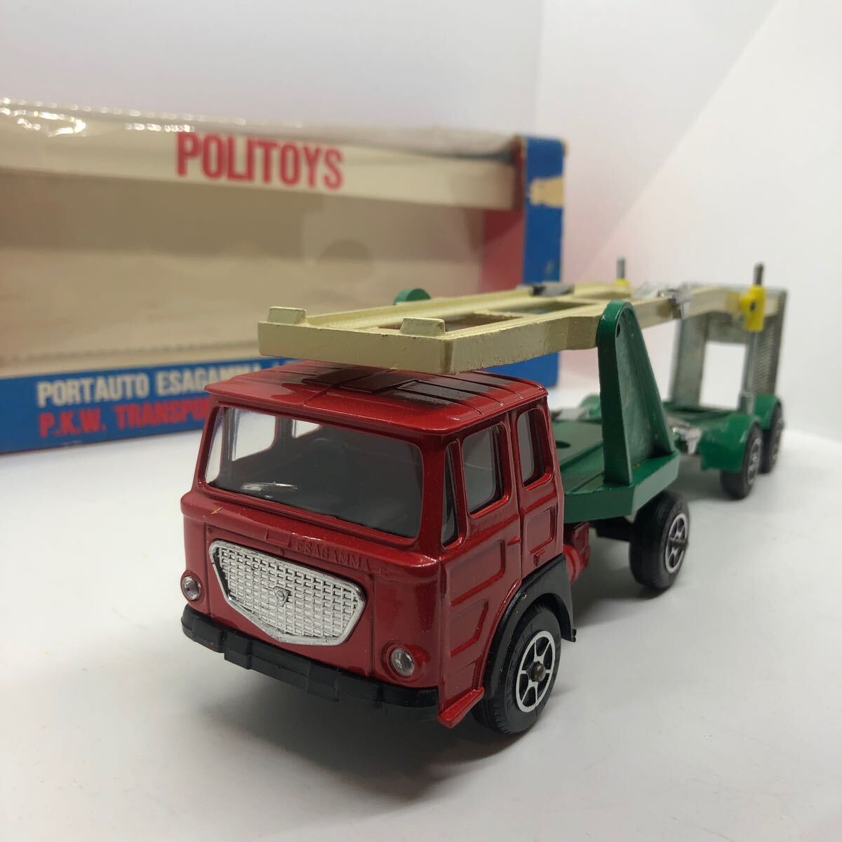 POLITOYS Politoys поли игрушки loading car машина багажник retro годы предмет текущее состояние товар 1 иен ~