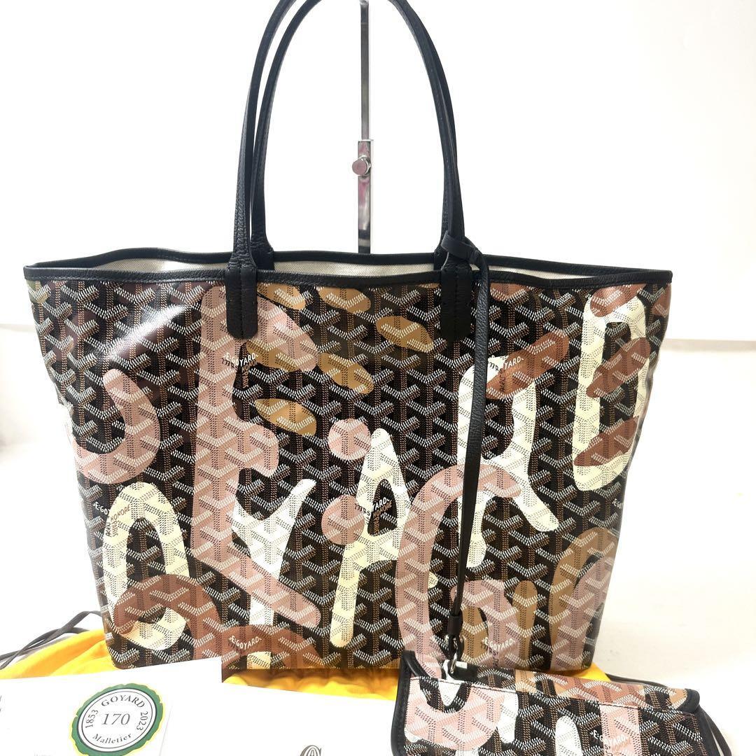 未使用 Goyard サンルイPM 170周年記念 レターズカモフラージュ 未使用 Goyard サンルイPM 170周年記念 レターズカモフラージュ