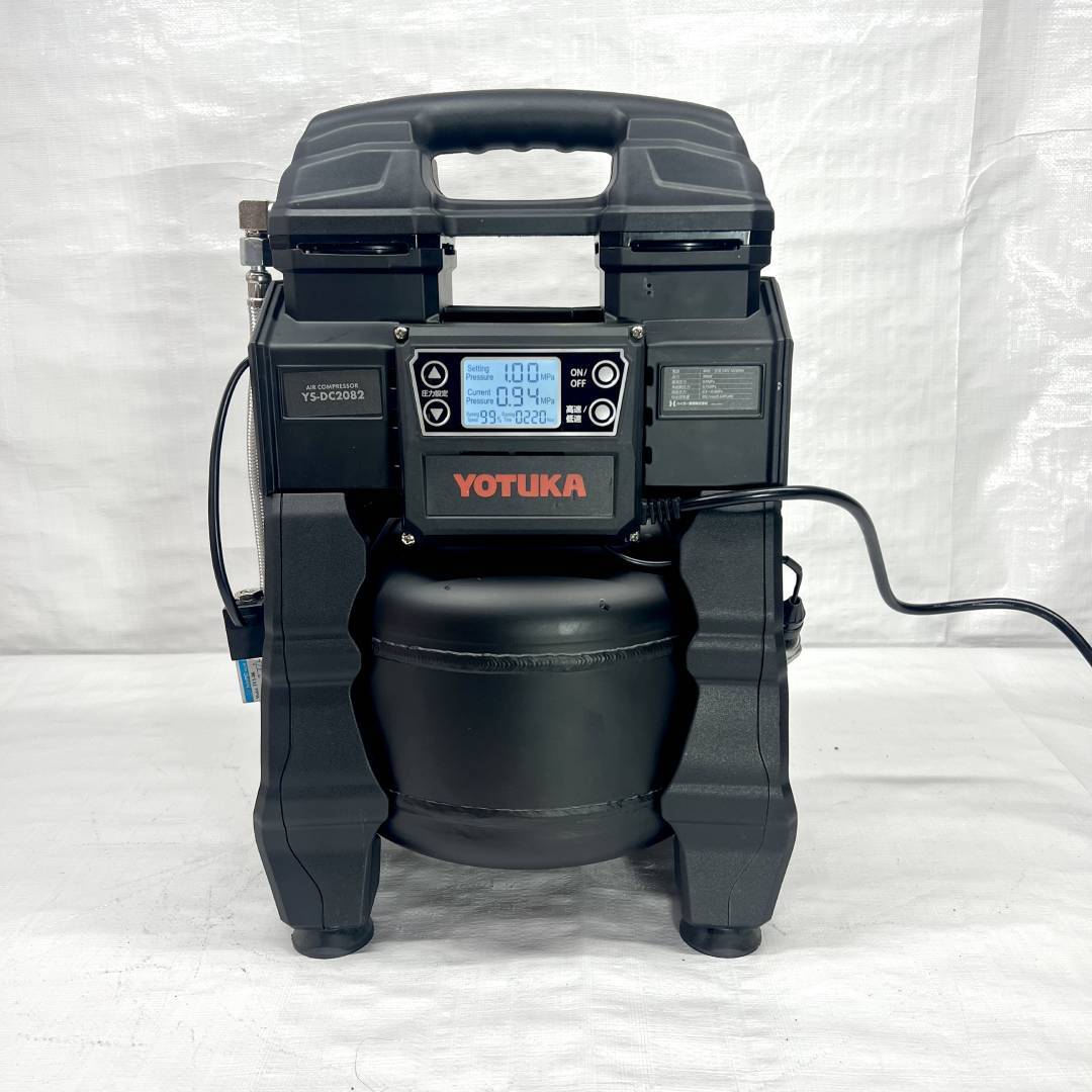 エアーコンプレッサー 100V 10L YOTUKA アルミタンク オイルレス エアーコンプレッサー 100V 10L YOTUKA アルミタンク オイルレス