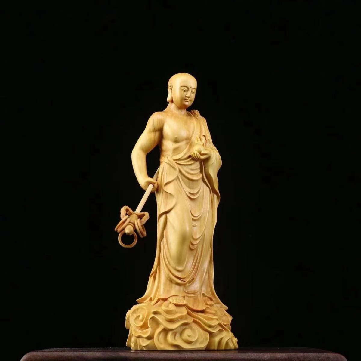  special selection * new goods recommendation * Buddhism fine art precise sculpture Buddhist image ... finishing goods yellow . tree ground warehouse bodhisattva . image 