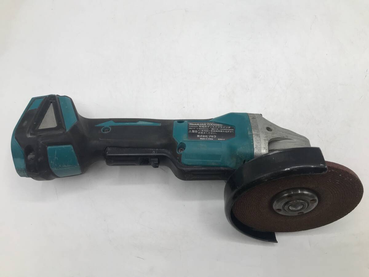 中古品】Makita/マキタ 125㎜ 充電式ディスクグラインダ 中古品】Makita/マキタ 125㎜ 充電式ディスクグラインダ