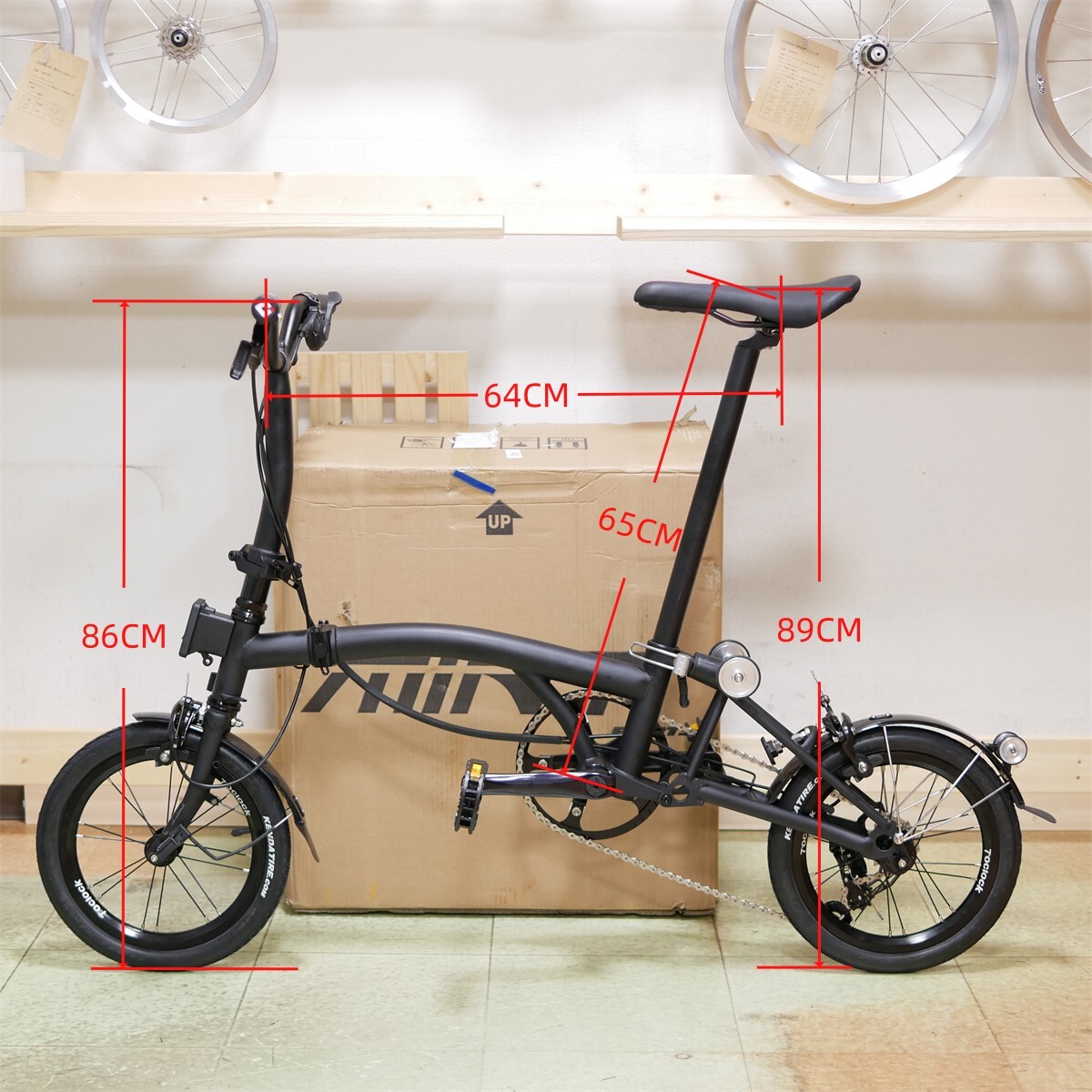 Yahoo!オークション - MINT BOB3-14K 14インチ折り畳み自転車 Yahoo!オークション - MINT BOB3-14K 14インチ折り畳み自転車