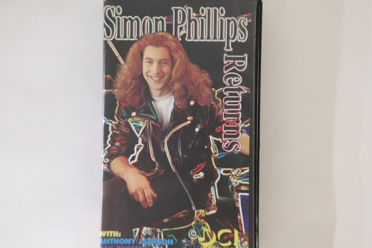 輸入VHS Simon Phillips Returns VH0128 DCI /00300