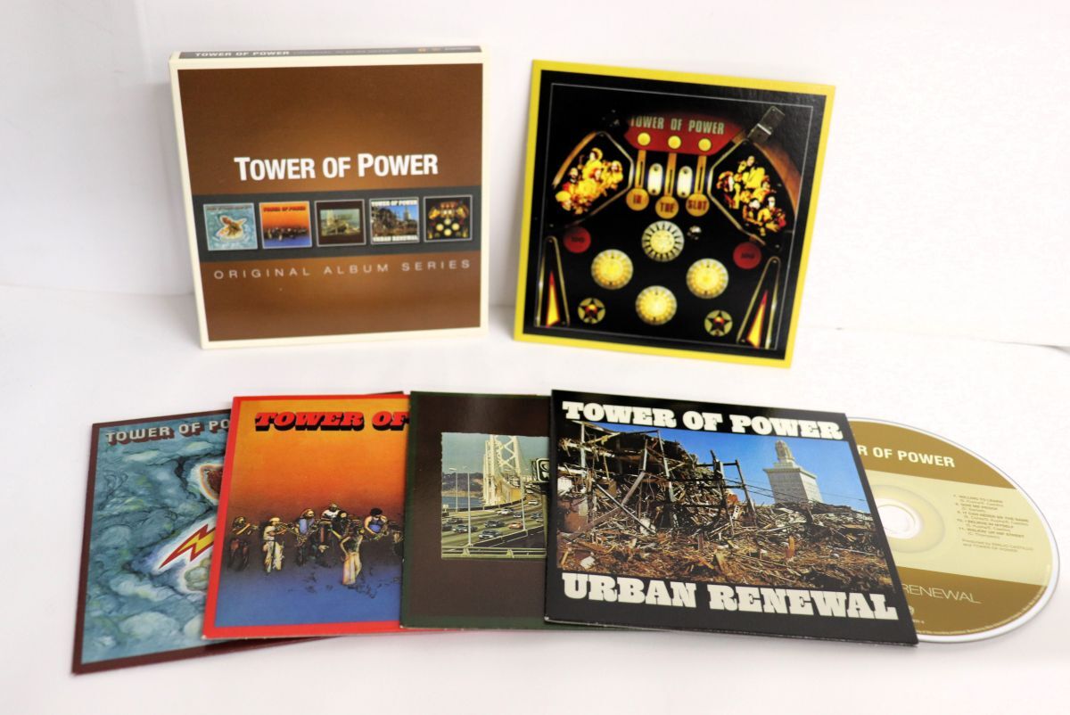 欧5discs CD Tower Of Power Tower of Power Original Album Series 8122796831 Warner Music 紙ジャケ /00200