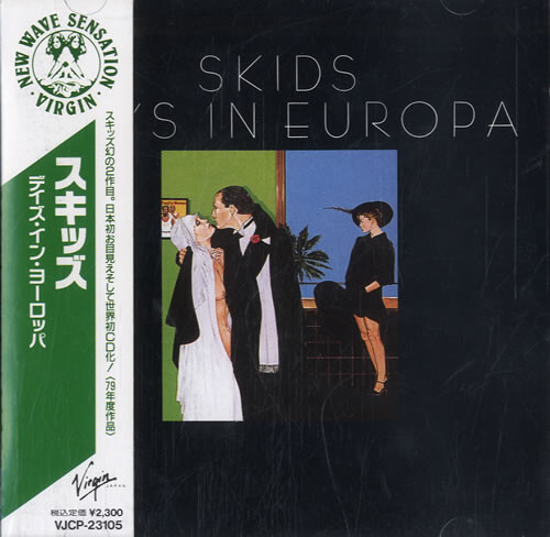 CD Skids Days In Europa VJCP23105PROMO Virgin, Virgin Japan CD Skids Days In Europa VJCP23105PROMO Virgin, Virgin Japan