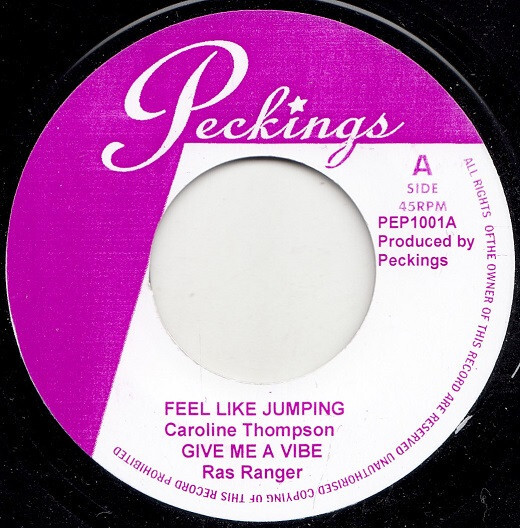 英7 Carolene Thompson Feel Like Jumping PEP1001 Peckings Records /00080