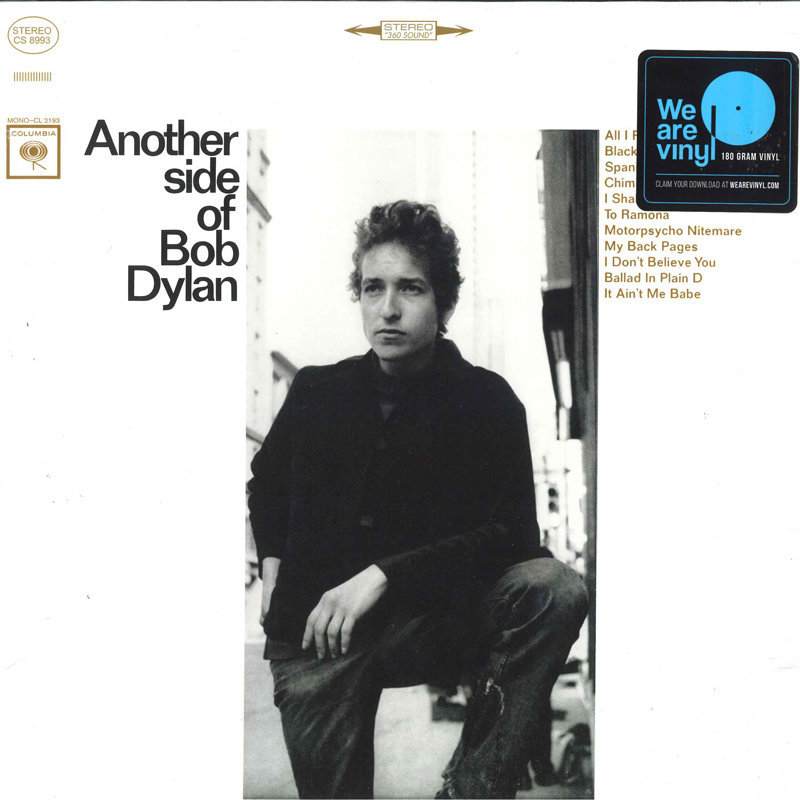 欧LP Bob Dylan Another Side Of Bob Dylan CS8993 Columbia /00260