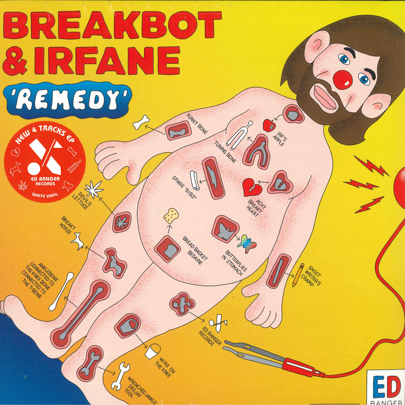 欧12 Breakbot & Irfane Remedy ED128,BEC5610502 Ed Banger Records, Because Music /00250