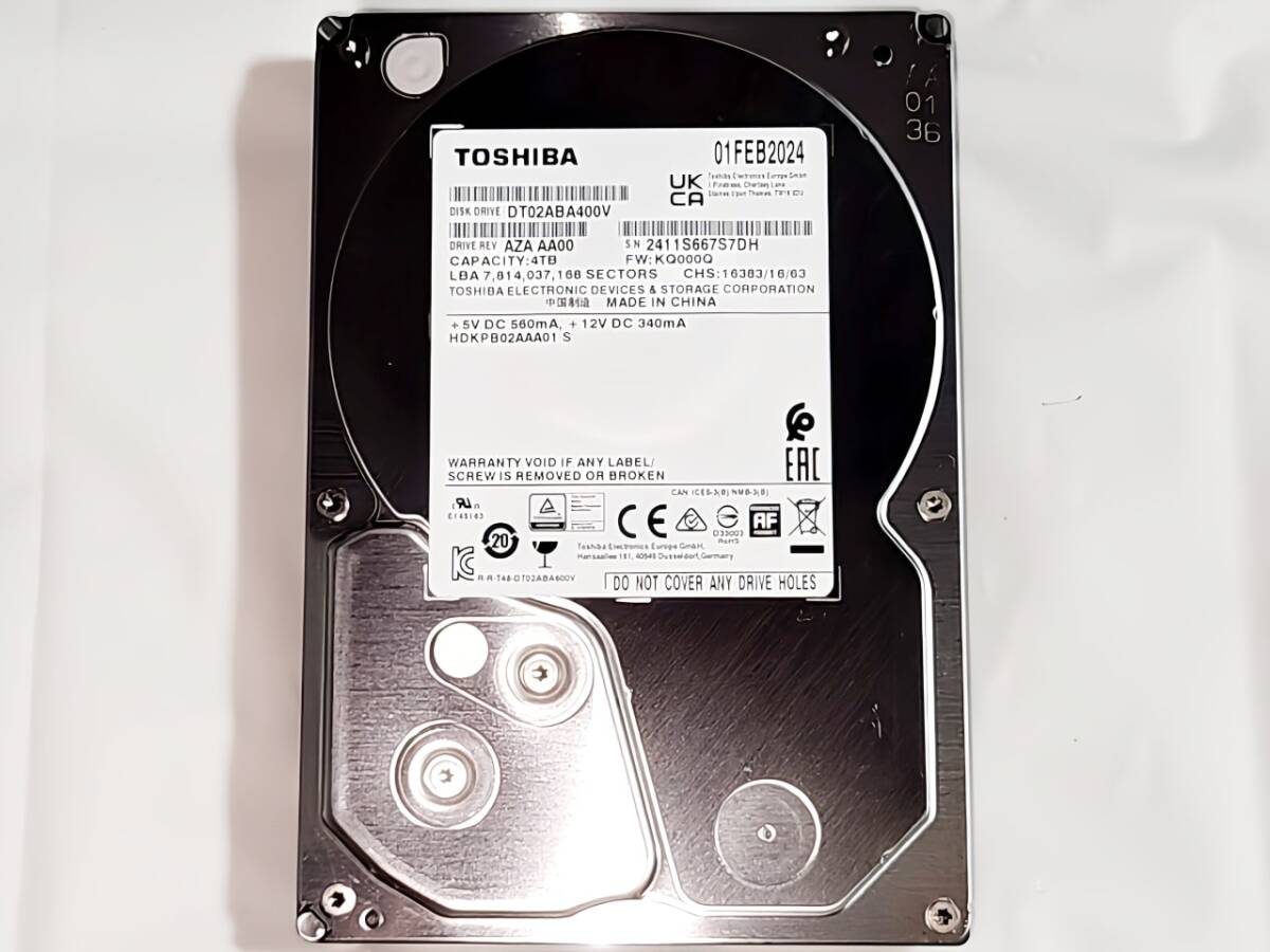 DIGA4TB増量 換装用HDD DMR-BZT600 BZT710 BZT810 BZT720 BZT820 DIGA4TB増量 換装用HDD DMR-BZT600 BZT710 BZT810 BZT720 BZT820