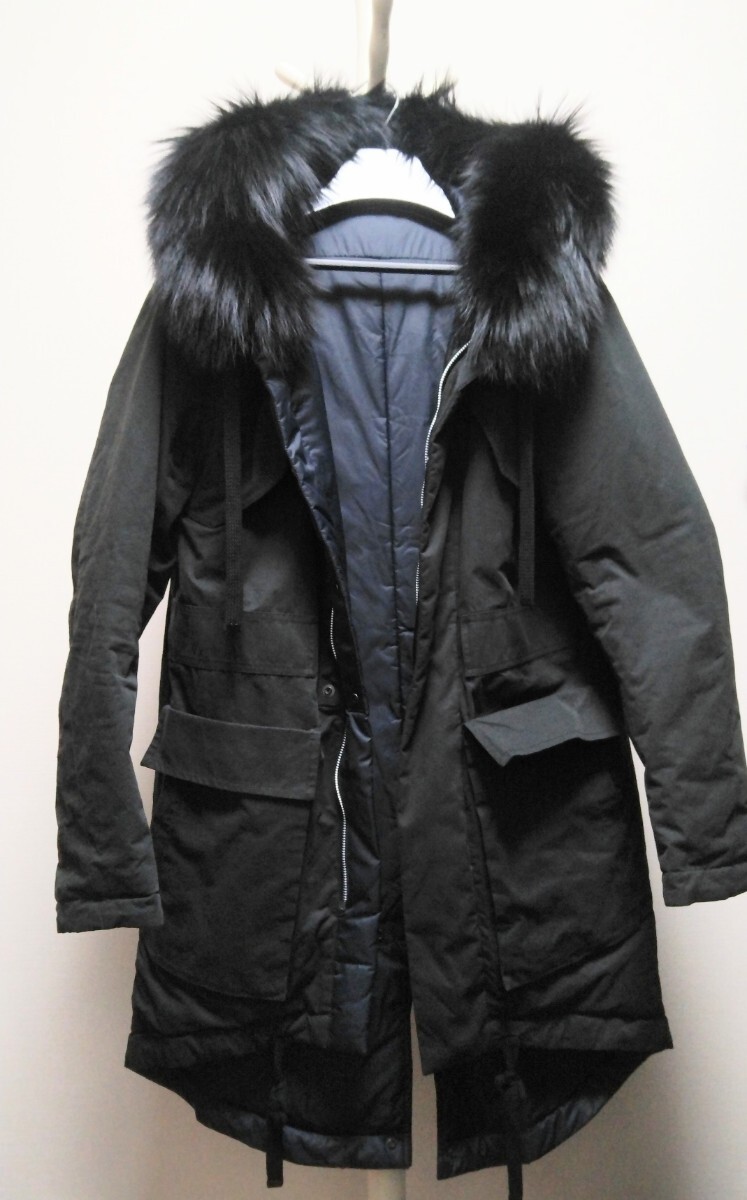 NAPE fox fur Mod's Coat reversible size 2 origin LGB