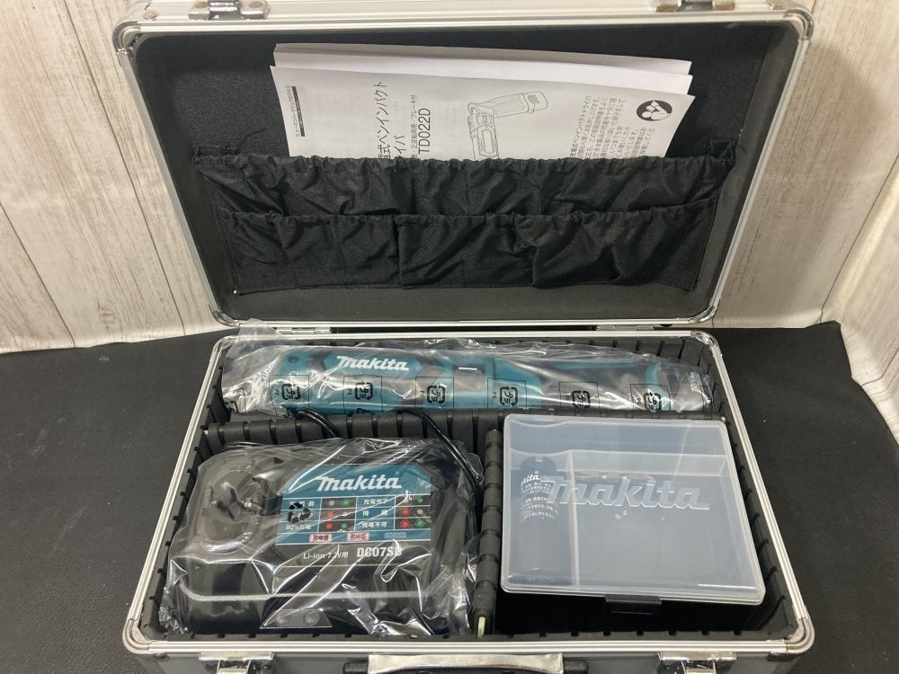007◇未使用品◇マキタ 充電式ペンインパクトドライバ TD022DSHX