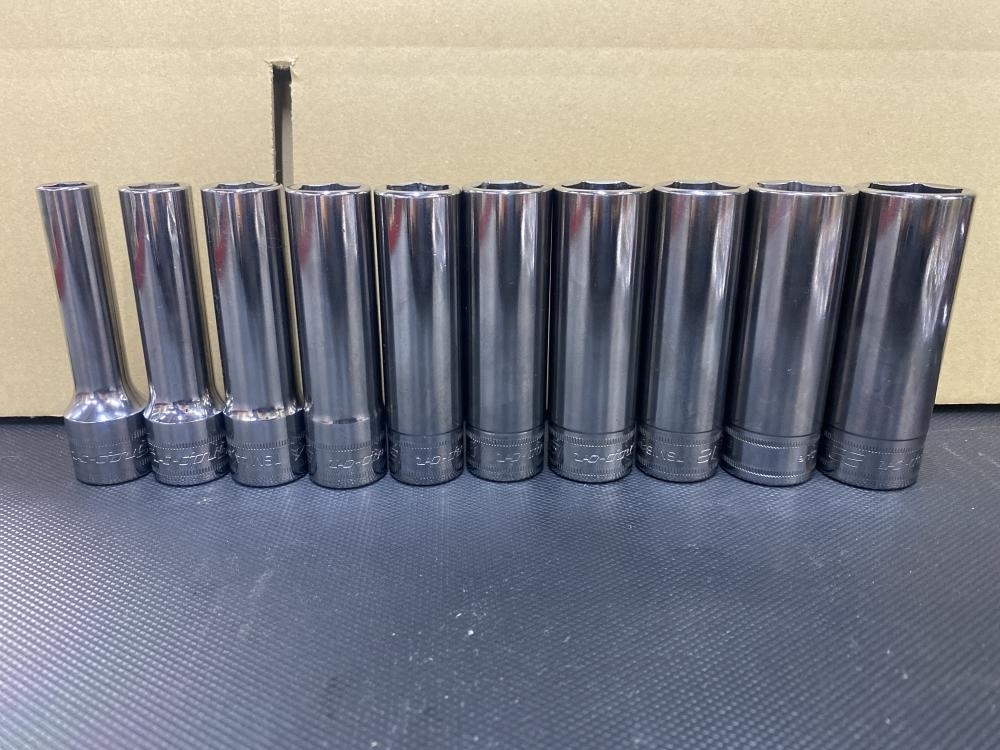 007◇おすすめ商品◇Snap-On 6角 1/2ディープソケットセット TSM10～22 10個セット