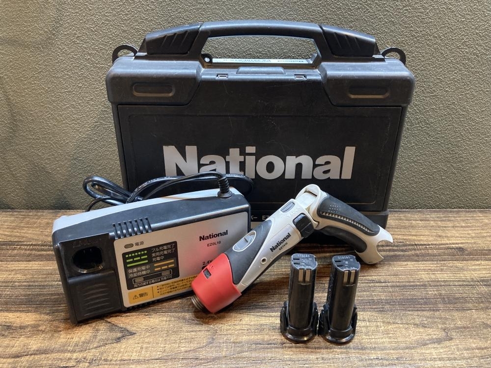 023◆おすすめ商品◆パナソニック 3.6V充電式ドリルドライバ EZ　7410LA1S-B バッテリー2個＋充電器