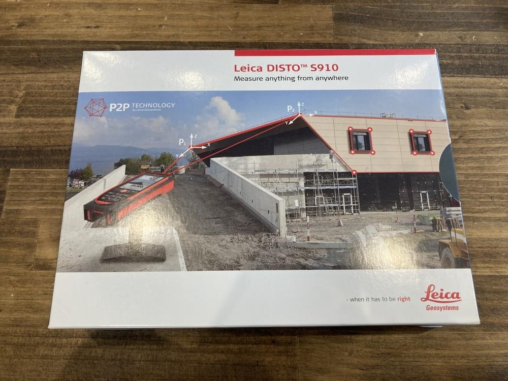 008●未使用品・即決価格●Leica レーザー距離計 Leica DISTO S910