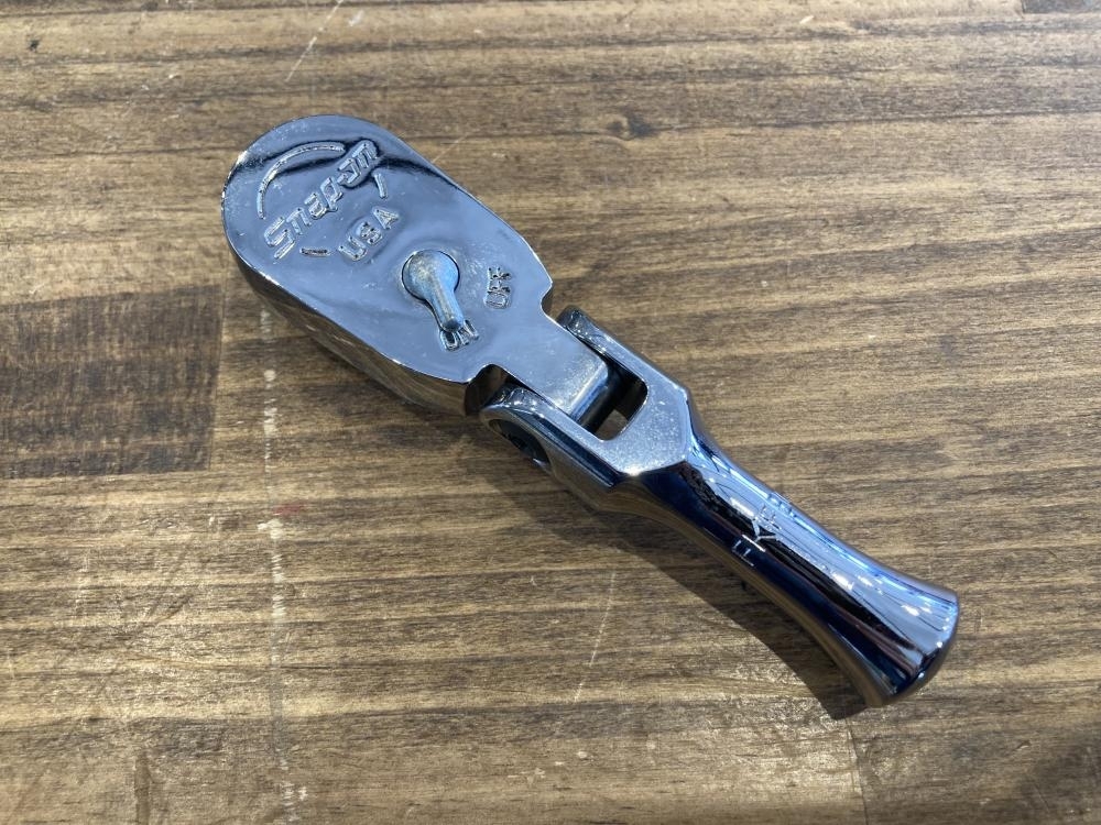 008●おすすめ商品●スナップオン 3/8スタッビフレックスヘッドラチェットハンドル FKF80A
