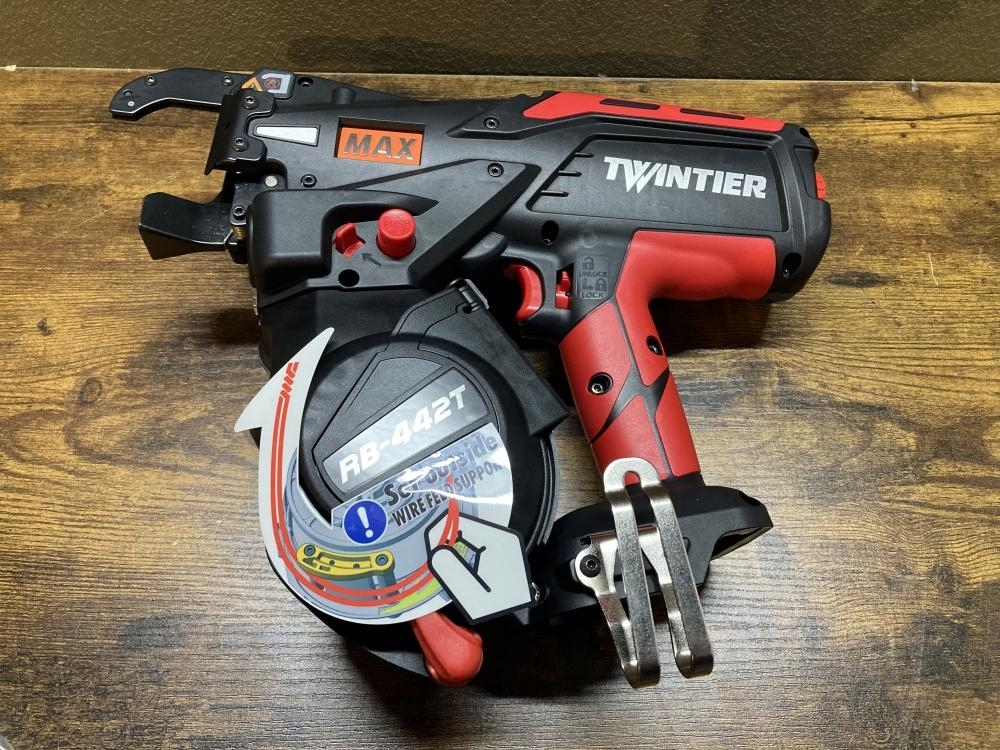 025♪未使用品♪マックス MAX 鉄筋結束機 ツインタイア RB-442T 025♪未使用品♪マックス MAX 鉄筋結束機 ツインタイア RB-442T